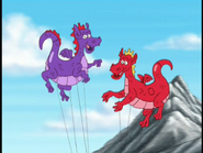 Wow! Giant dragons!