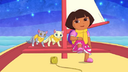 Dora's Moonlight Adventure Kitty Cat Dance Song 0-56 screenshot