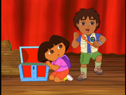 Diego gets to wear