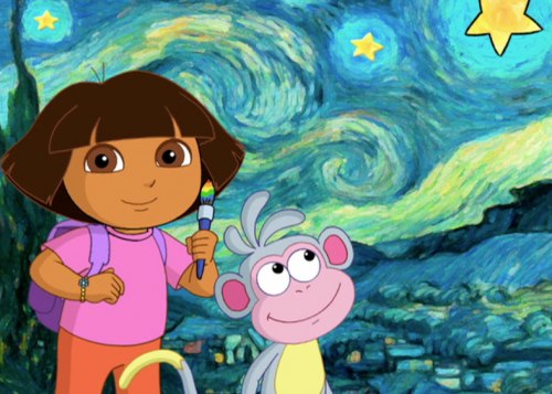 Vamos a Pintar!, Dora the Explorer Wiki