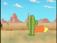"WHO'S inside that cactus?!"