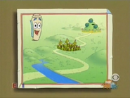 So here's what you tell Dora: River, Forest, Blueberry Hill!