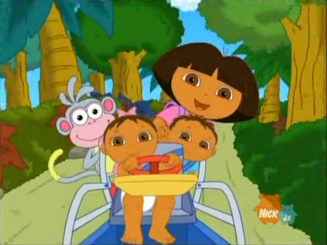 dora the explorer happy birthday super babies