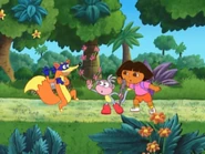 (Dora, Boots! LOOK OUT!!) (Swiper, no…!)