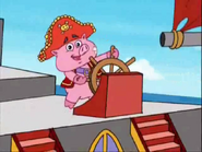 "Aye, the ocean is rough sea, mates! And it's filled with lots of water!"
