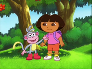 "Dora's a great dancer!" said Boots.