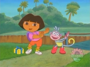 They sing the Feliz Cumpleaños song again!