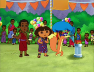 "That sounds like Sammy the Hyena!" (Apparently, yes! Tanzania DOES have a Swiper!)