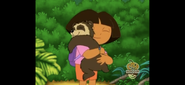 Bear hugs for Dora!