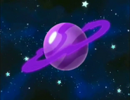 There it is! The Purple Planet…