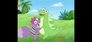 oooore! (Look, Tico and Isa are dancing together!)