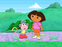 dora the explorer dora helps the birthday wizzle