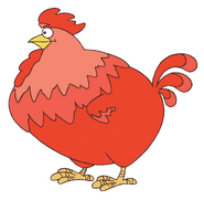 Dora the Explorer The Big Red Chicken Nickelodeon Nick Jr. Noggin Character Image 3