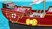 FULL EPISODE Dora Sails the Sea with Pirate Pigs! 🏴 ☠️🐷 'Benny the Castaway' Dora the Explorer 15-20 screenshot