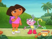 "Where are we gonna get sticky tape, Dora?"