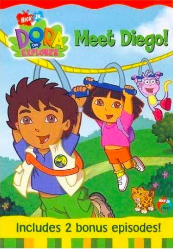 Dora The Explorer Meet Diego Vhs