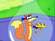 Right, Swiper! Helmets!