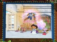 who could enter the Story Castle to find the library with solving riddles and thus,