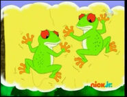 So THAT was how the tree frogs got stuck in the goo.