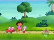 Let's go find Oinky at the apple tree!
