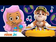 DJ Rubble's Dance Party -2 🎛️ w- Bubble Guppies, Dora & PAW Patrol - Stay Home -WithMe- Nick Jr.