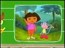 Dora in a Noggin Commercial