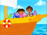 Do you see a floatie?