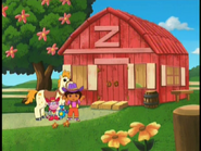"We made it to Benny's Barn!"