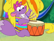 Tico's drumming,