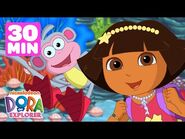 Dora and Boots' Water Adventure Rescues! 🧜‍♀️ 30 Minutes of Dora the Explorer - Dora & Friends