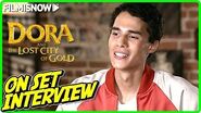 DORA AND THE LOST CITY OF GOLD Jeff Wahlberg "Diego" On-set Interview