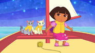 Dora's Moonlight Adventure Kitty Cat Dance Song 0-28 screenshot (1)