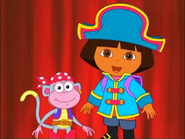 (Okay, then... Let's get down to business!) We had such an exciting pirate adventure today!