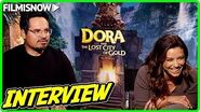 DORA AND THE LOST CITY OF GOLD Eva Longoria & Michael Peña talk about the movie