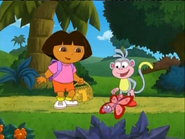 Now let's say hello! ¡Hola, Dora!