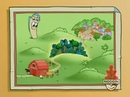 Then, go through the rainforest.