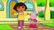 Dora is impressed. "That's GREAT!" she said.