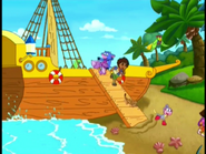 YARRGH!!! Now yo-ho, let's go and stop those Pirate Pigs to recover our new pirate outfits in the chest before they will throw it to the bottom of the sea!