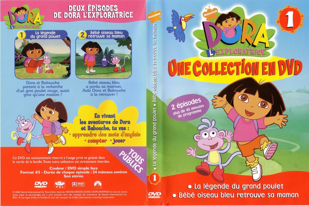 Une Collection en DVD | Dora the Explorer Wiki | Fandom