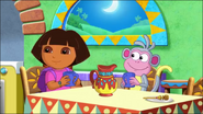 "¿Lista, Dora?" asked Abuela. (Ready for what? Let's find out!)