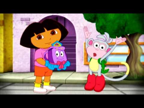 dora the explorer with backpack