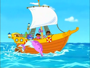 We're sailing to Treasure Island, we’re on a pirate adventure!