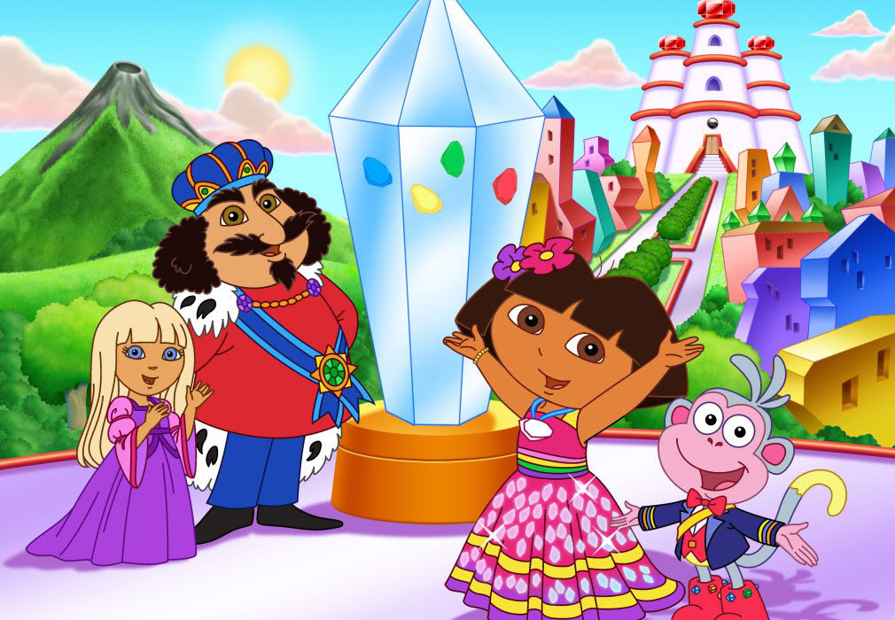 Dora Saves the Crystal Kingdom is a Dora the Explorer TV special. 