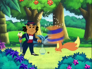 Swiper gets pulled in! It's a trap!