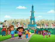 We made it to the Eiffel Tower!
