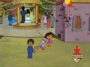 The Fiesta Trio welcomes them to the party.