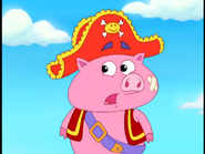uh..." Pirate Pig said.