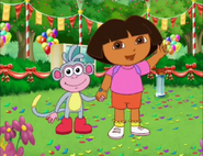 as well as after helping Diego, Alicia and Baby Jaguar finding Maia's family and succeeding the great Dinosaur Rescuing Adventure!) "¡Hola,