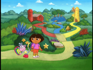 (Note: Dora's design has changed to her "Season 4, Version 2" look.)