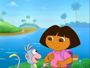 "Hey, Dora," said Boots.